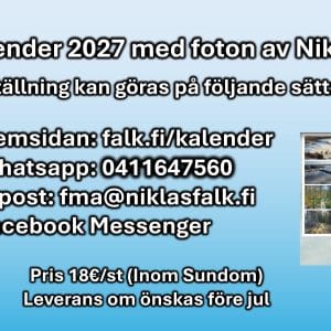 Väggkalender 2027